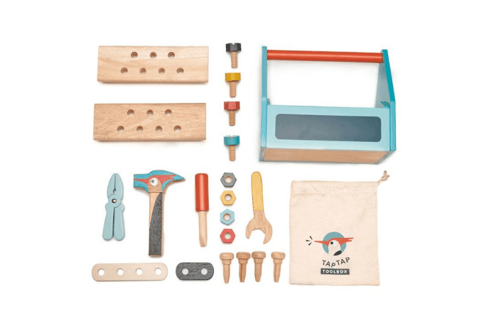 Tap Tap Tool Box by Tender Leaf Toys I The Montessori Room Canada