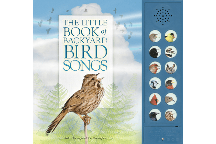 The Little Book of Backyard Bird Songs, Interactive books for kids, learn the sound of birds, children books about birds, The Montessori Room, Toronto, Ontario, Canada, Firefly Books