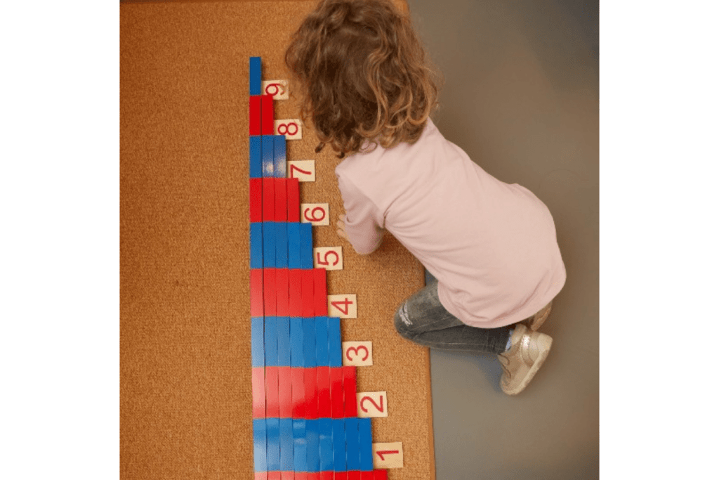 Number Rods Dropping Number Rods I The Montessori Room