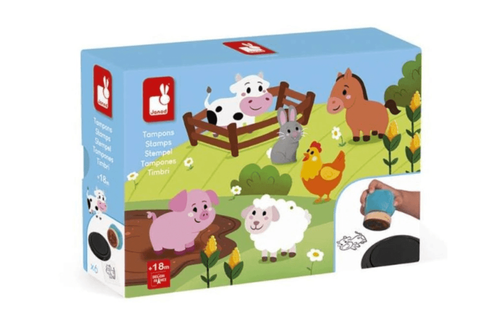 Toddler Fabric Stamp Set - Farm I The Montessori Room