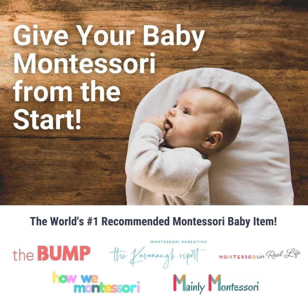 Top Ten items for a Montessori Baby 6 months to 1 year - Natural