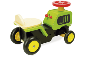 Tractor ride on, wooden ride on, ride ons for kids, ride ons for one year olds, best ride ons for toddlers, best first birthday gifts, best gifts for one year olds, Toronto, Canada, wooden toys Canada