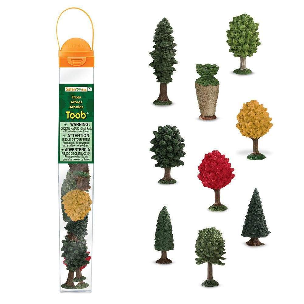 Trees Toob® - The Montessori Room, Safari Ltd., Toronto, Ontario, Canada, mini trees, educational toys, plastic tree figures