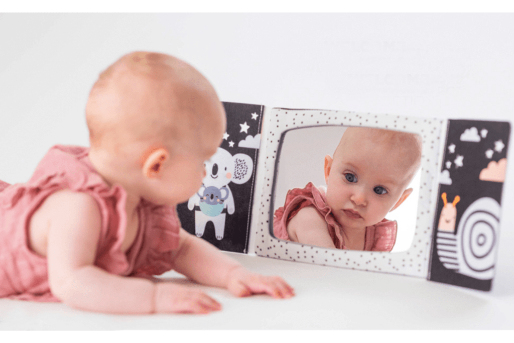 Tummy time Mirror Book I The Montessori Room