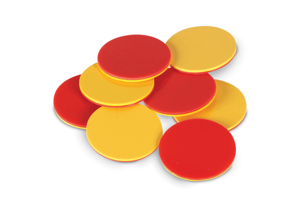 Emhoff Counters Two-Colour Counters Smart Pack (Set Of 120) I The Montessori Room