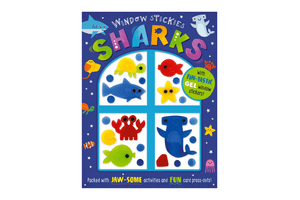 Window Stickies Sharks By Danielle Mudd., window decals for kids, Toronto, Canada