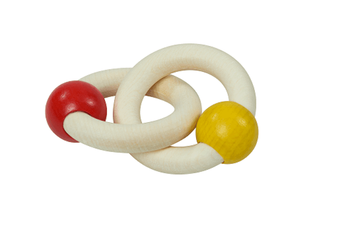 Wooden Baby Rings - The Montessori Room, wooden rings, baby toys, infant toys, teether, wooden toys, Toronto, Ontario, Canada