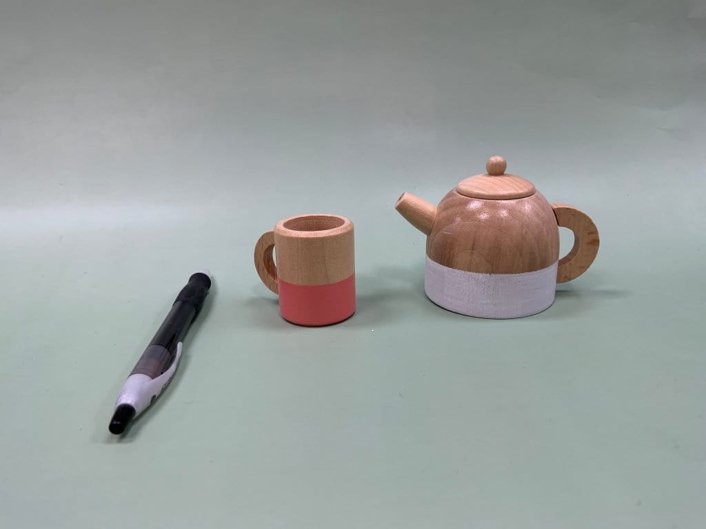 Wooden Tea Set