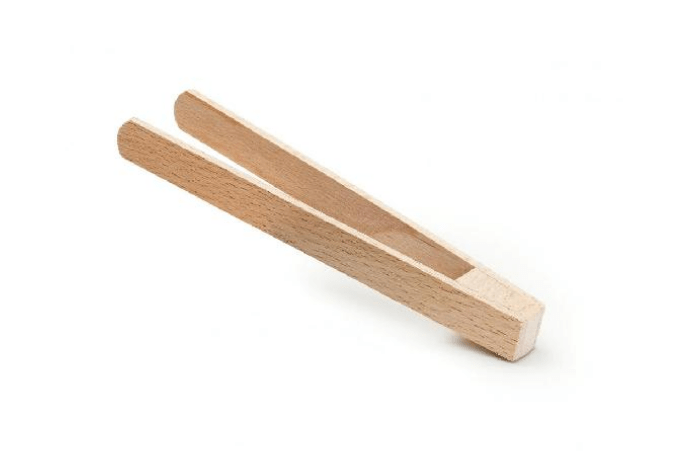 Wooden Tongs - The Montessori Room, Toronto, Ontario, Canada, wooden tongs, transfer activities, loose parts tools, sensory bin tools, Montessori tools, Toronto, Ontario