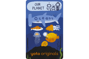 Yoto Card: BrainBots - Our Planet Collection (8 Cards)
