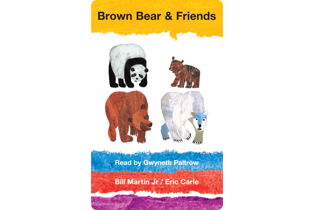Yoto Card: Brown Bear &amp; Friends, Yoto Card, Yoto Play, Yoto Player, audio books for kids, audio player, sensory toys, best toys for kids, best gift for kids, The Montessori Room, Toronto, Ontario, Canada