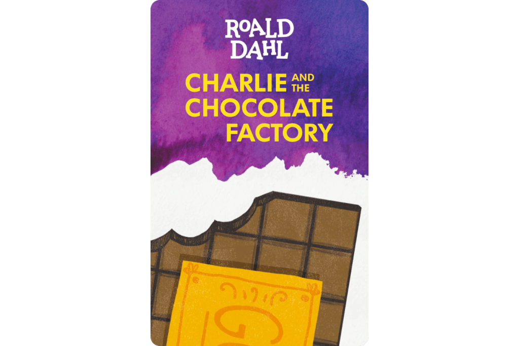 Yoto Card: Charlie and the Chocolate Factory by Roald Dahl, Yoto Player, Yoto Card, Yoto stories, Age 7 - 9, Willy Wonka, The Montessori Room, Toronto, Ontario, Canada. 
