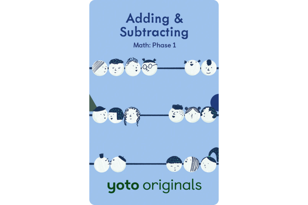 Yoto Card Pack: Math Phase 1 (6 Cards)