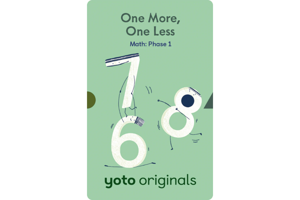 Yoto Card Pack: Math Phase 1 (6 Cards)