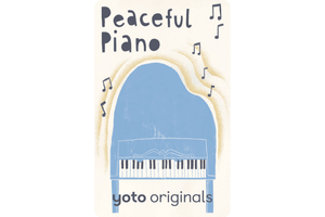 Yoto Card: Sleepy Songs Pack (4 cards), Peaceful Piano, The Montessori Room, Toronto, Ontario, Canada. 