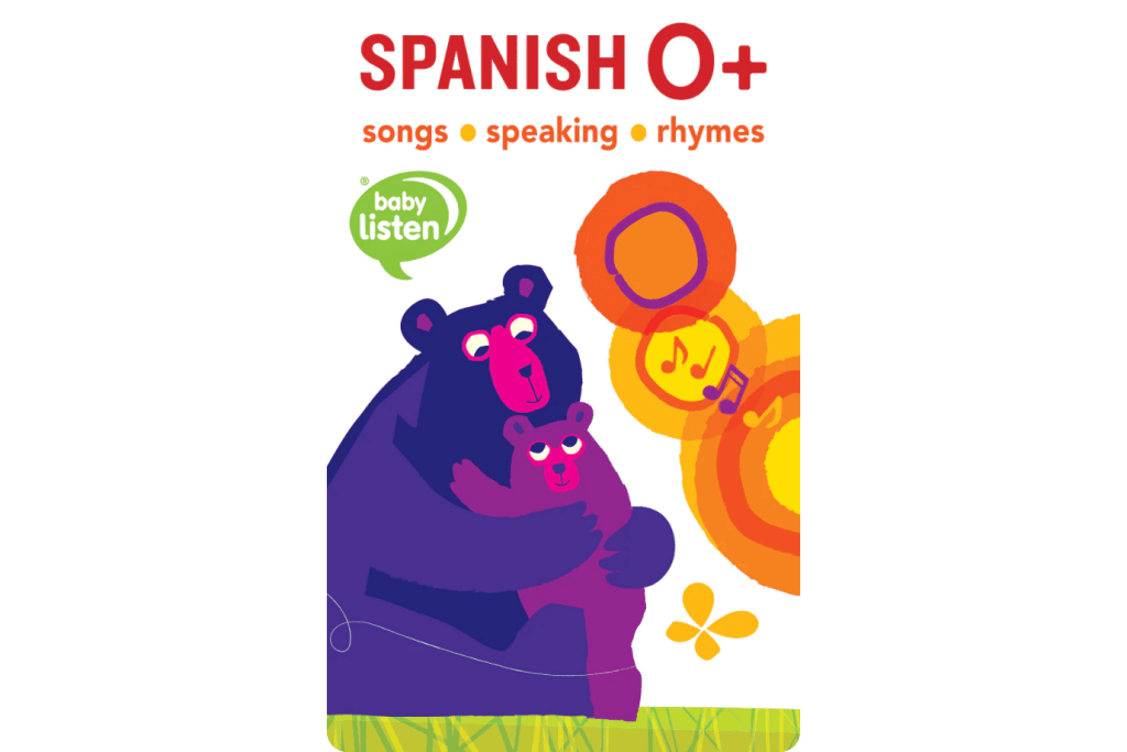 Yoto Card: Spanish 0+, baby listen, learning spanish, introduction to spanish, birth to 10 years, The Montessori Room, Toronto, Ontario, Canada. 