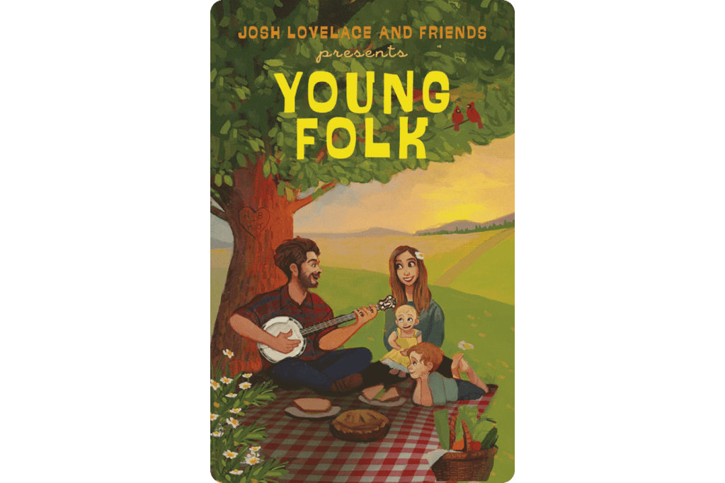 Yoto Card: Young Folk, Yoto Play, Yoto Player, Yoto card, folk songs for kids, Josh Lovelace music, best songs for kids, audio player for kids, The Montessori Room, Toronto, Ontario, Canada